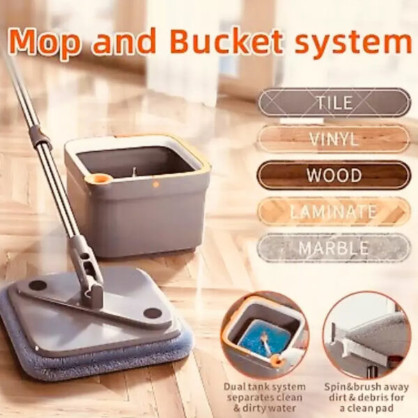 360° Spin Mop & Bucket System