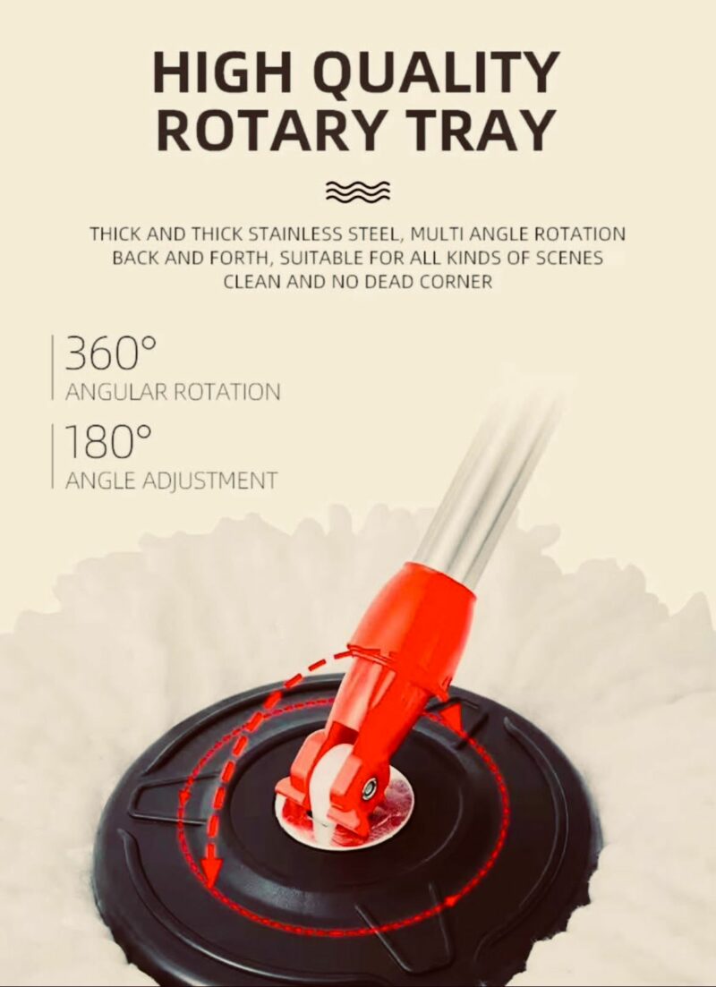 Rotating Mop and Bucket Set - Image 4