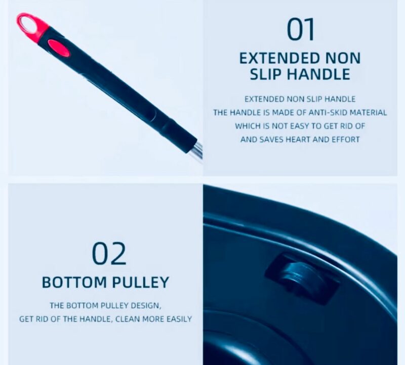 Rotating Mop and Bucket Set - Image 5