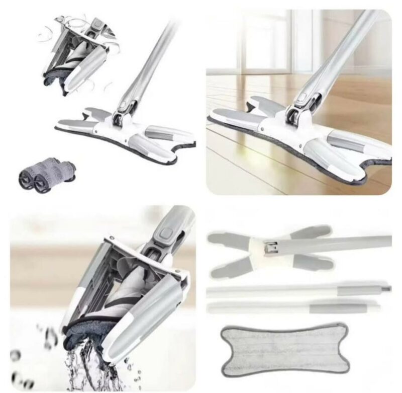Hands Free Self Wringing Flat Mop - Image 2