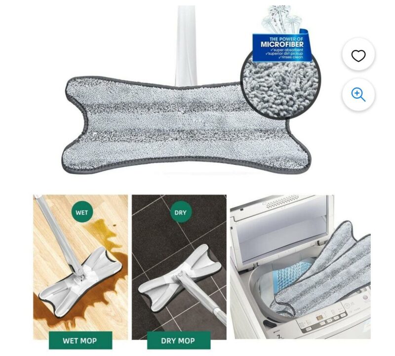 Hands Free Self Wringing Flat Mop - Image 3