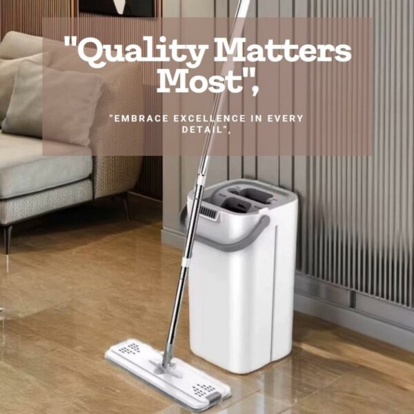 Innovative Hand-Washing-Free Mop for Effortless Home Cleaning
