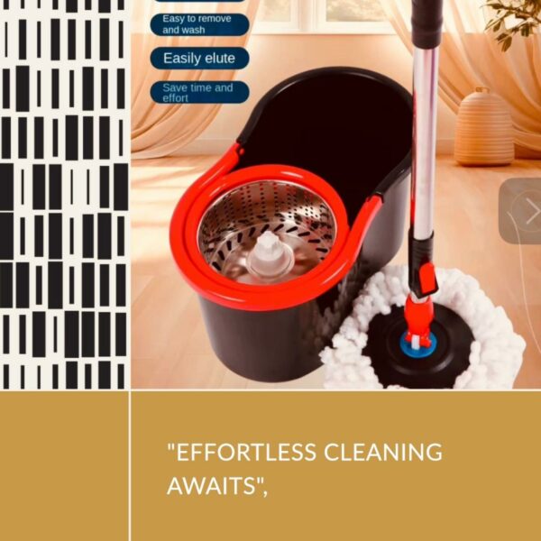 Rotating Mop and Bucket Set