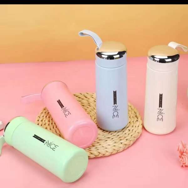 13.5oz Versatile Drinking Glass with Straw & Leather Sleeve